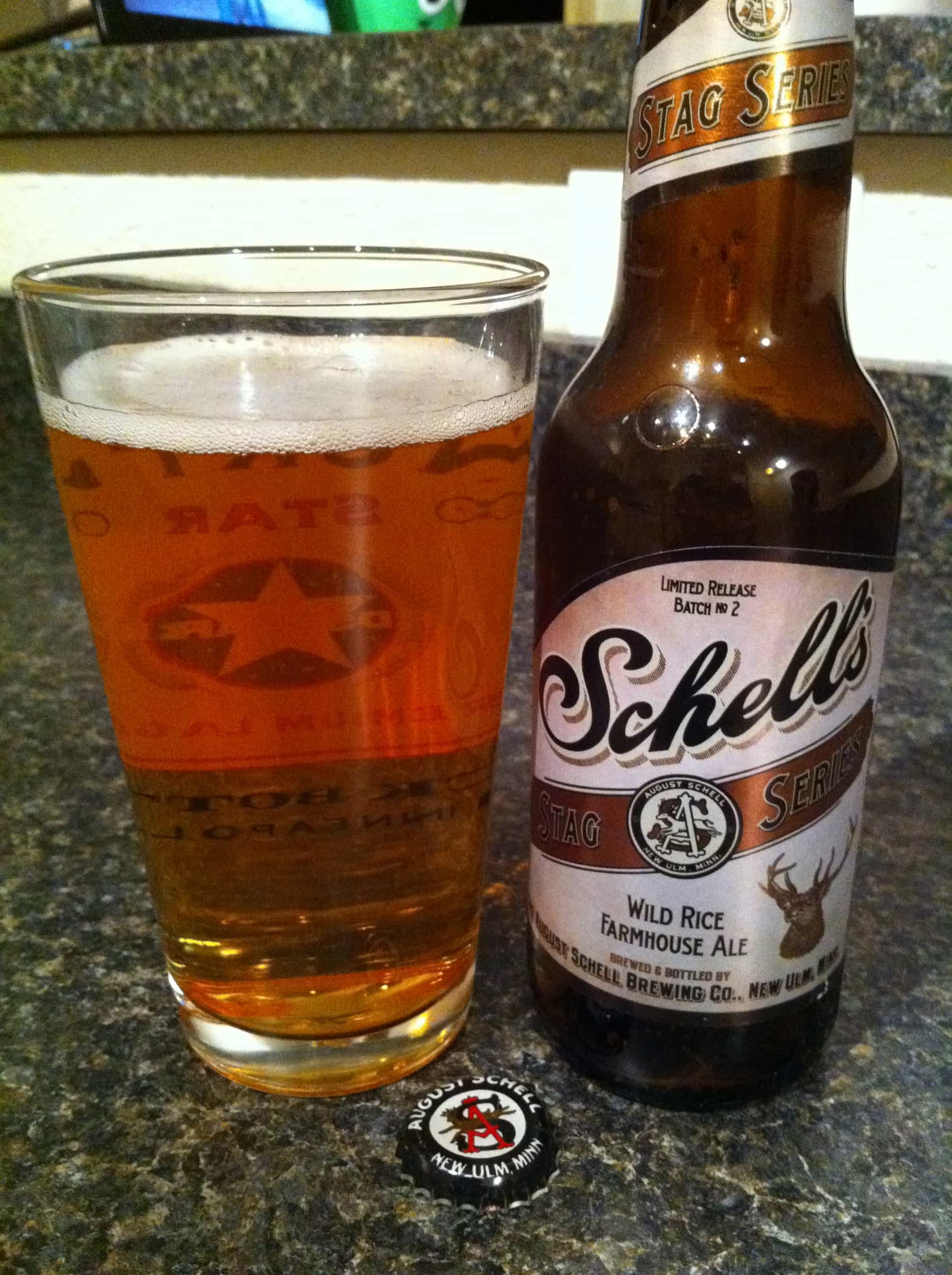 Schell's Stag Series No. 2 Wild Rice Farmhouse Ale