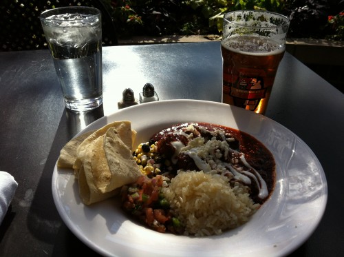 Cafe Twenty-Eight Pork In Adobo On The Patio
