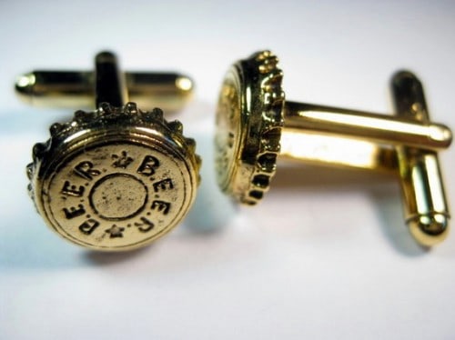 Beer Bottle Cap Cufflinks