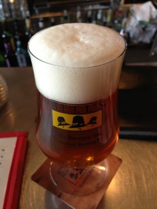 Bell's Brewery HopSlam Top Shot