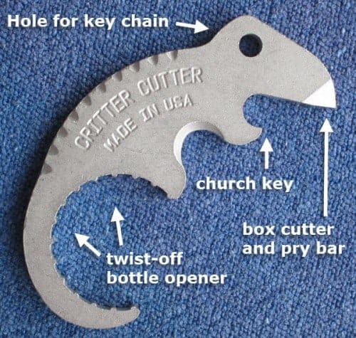 Critter Cutter Bottle Opener