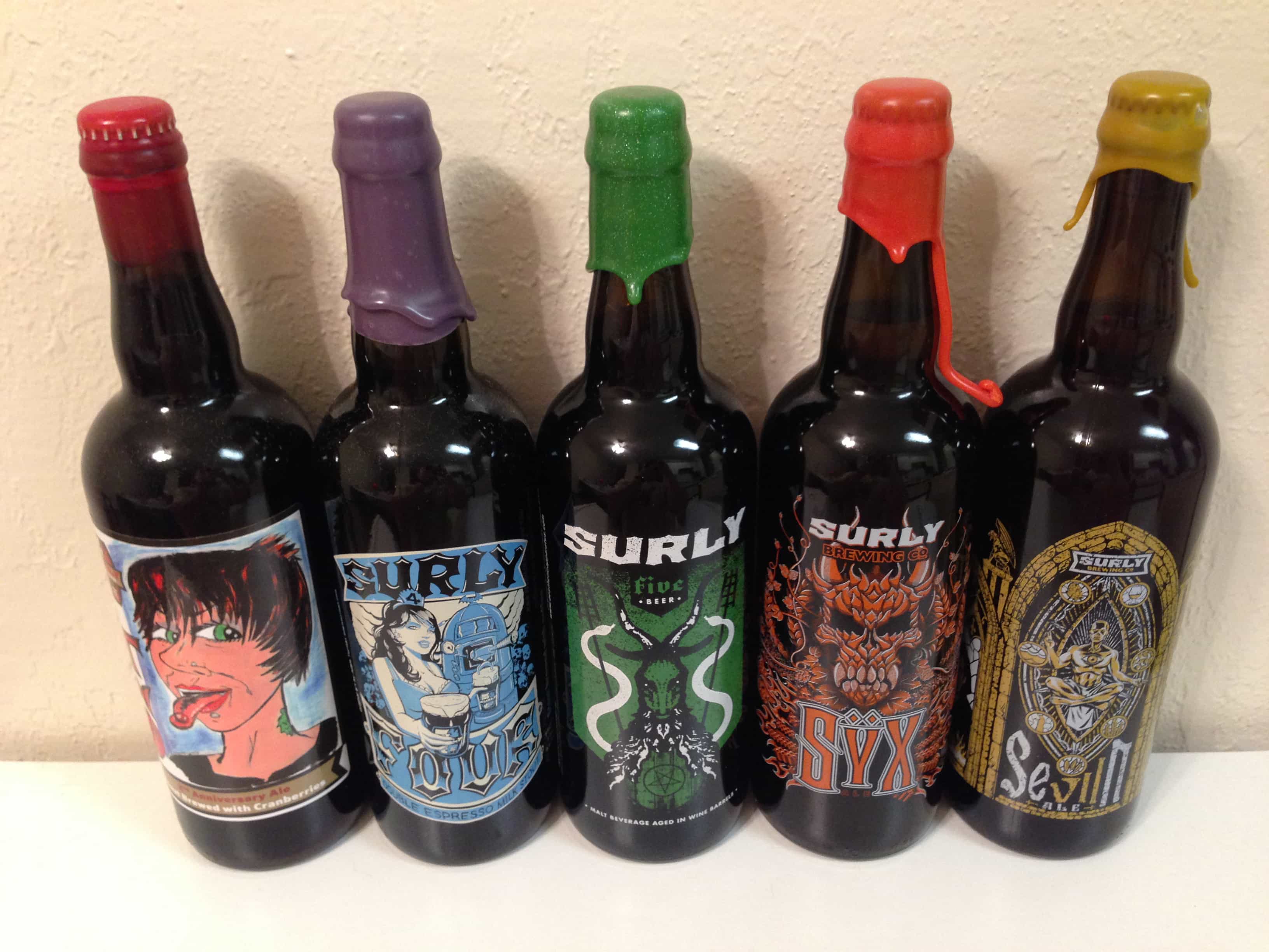 Surly Brewing Anniversary Beers